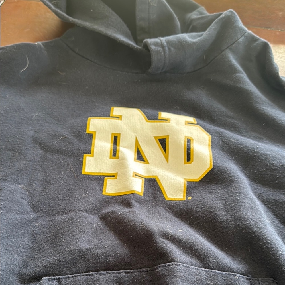Navy blue Notre Dame hoodie